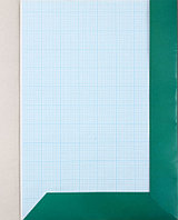 Бумага масштабно-координатная «миллиметровка» А2 (420*594 мм), 20 л., голубая сетка
