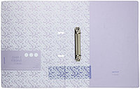 Папка пластиковая на 2-х кольцах Berlingo Starlight S толщина пластика 0,6 мм, фиолетовая с рисунком