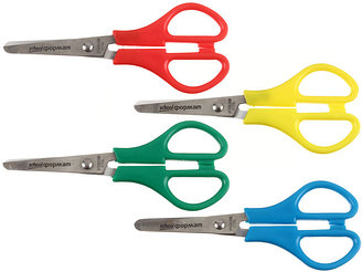 Ножницы школьные «Классические» 130 мм, цвет ручек - ассорти