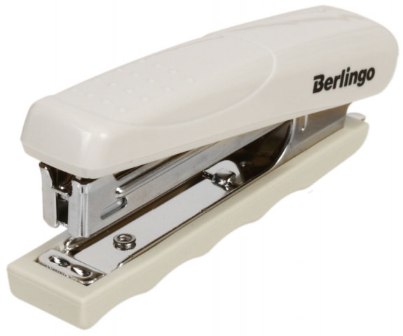 Степлер Berlingo Comfort скобы №10, 16 л., 110 мм, серый - фото 3 - id-p202730466