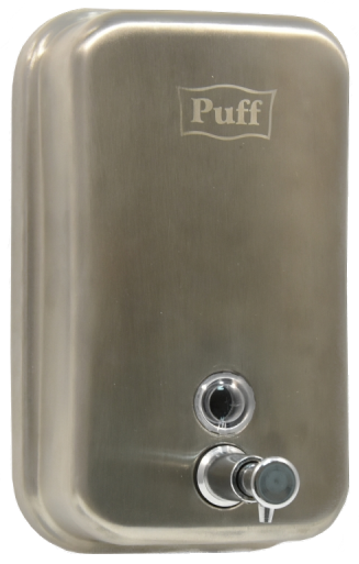 Дозатор для мыла Puff 8608 800 мл, матовый - фото 2 - id-p202730482