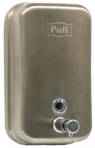 Дозатор для мыла Puff 8615 1000 мл, матовый - фото 1 - id-p202730483