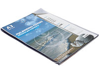Обложки для переплета пластиковые D&A А3, 100 шт., 150 мкм, прозрачные