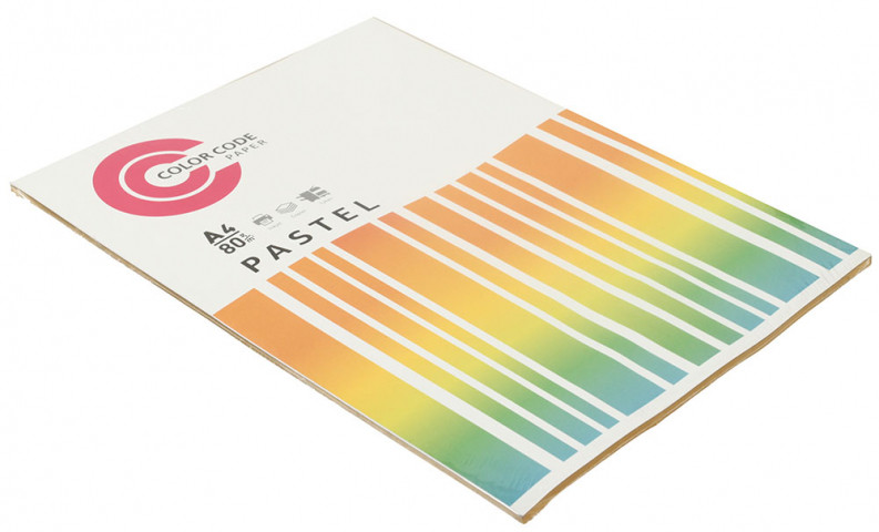 Бумага офисная цветная Color Code Pastel А4 (210*297 мм), 80 г/м2, 50 л., персиковая - фото 1 - id-p202732412