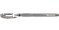 Ручка гелевая Signo Noble Metal корпус прозрачный, стержень серебристый