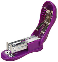Степлер-мини Berlingo Office Soft скобы №24/6-26/6, 15 л., 65 мм, фиолетовый