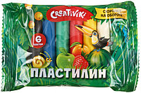 Пластилин Creativiki 6 цветов, 60 г.