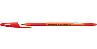 Ручка шариковая Erich Krause R-301 Orange Stick&Grip корпус оранжевый, стержень красный