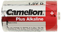 Батарейка щелочная Camelion Plus Alkaline D, LR20, 1.5V