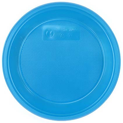 Тарелка одноразовая десертная «Мистерия» диаметр 16,7 см, 50 шт., синяя - фото 1 - id-p202732615