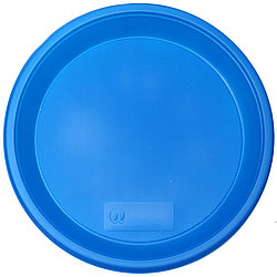 Тарелка одноразовая столовая «Мистерия» диаметр 21 см, 50 шт., синяя