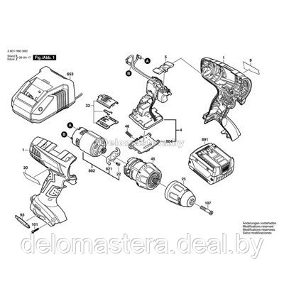 Винт с потайной головкой к GSR 14.4V/GSR12-2, BOSCH (2609110201) - фото 1 - id-p202741609