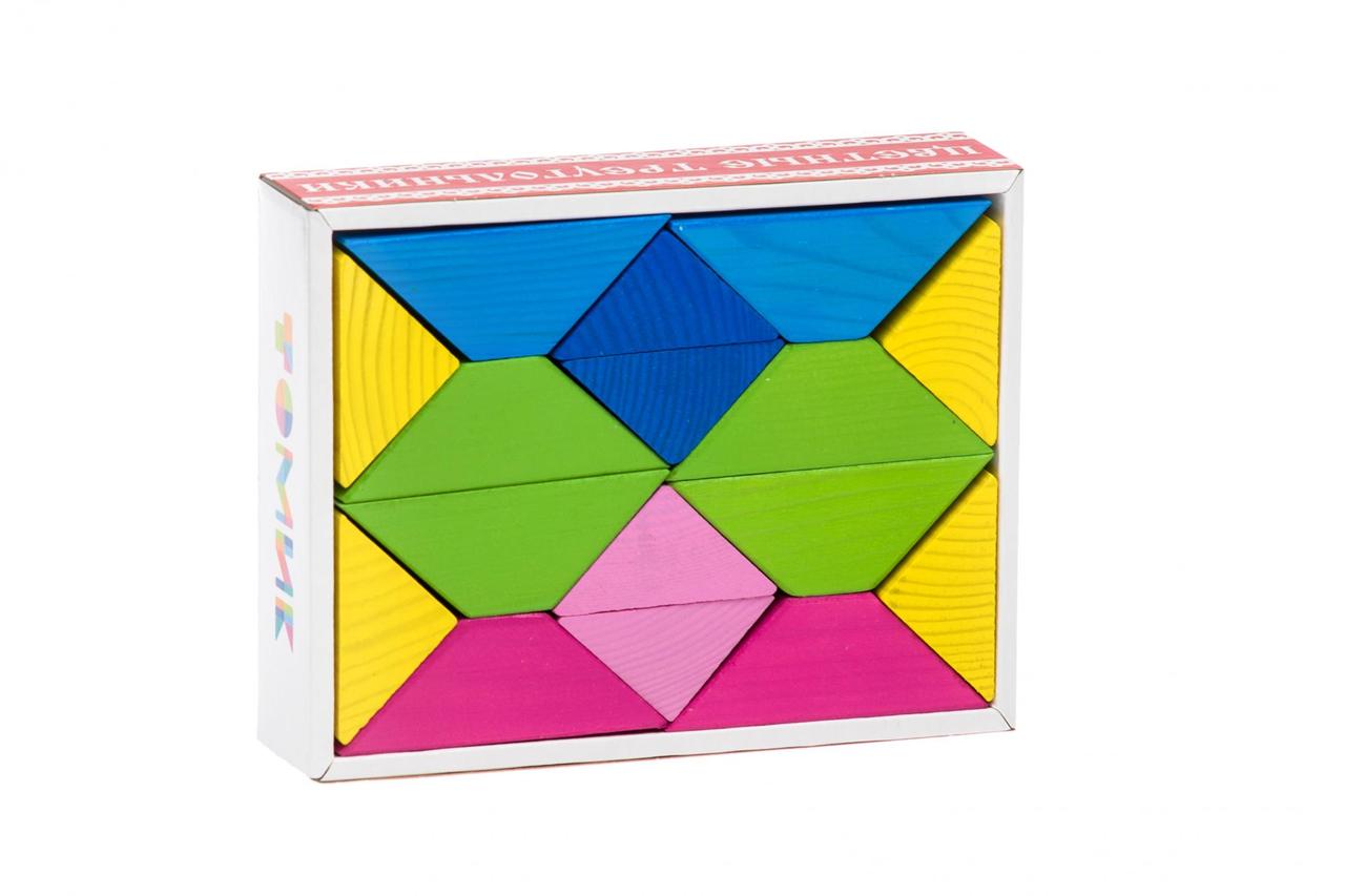 Треугольники Цветные, арт.TOM-6677