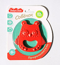 Прорезыватель "Совенок" Baby Toys (цвет в ассортименте), арт. 04134