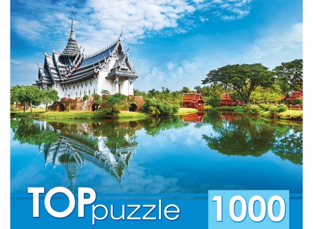 TOPpuzzle. ПАЗЛЫ 1000 элементов. ГИТП1000-2151 Таиланд. Дворец Санпхет Прасат