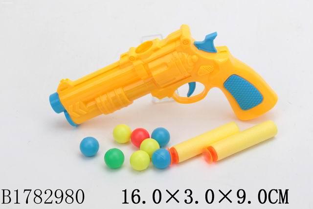 Пистолет (16 см) "Шпион 2" (с софт-патронами и шариками), арт. RC-1782980 - фото 1 - id-p202744504