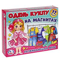 ИГРА-ОДЕВАЙКА НА МАГНИТАХ "УМНЫЕ ИГРЫ" ОДЕНЬ КУКЛУ. БЛОНДИНКА. В РУСС. КОР. SIM-4690590138465 (7)