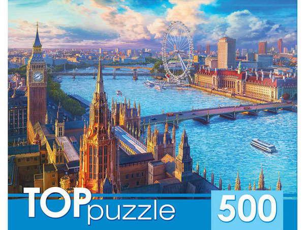 TOPpuzzle. ПАЗЛЫ 500 элементов. ХТП500-4222 ЛОНДОНСКИЙ ПЕЙЗАЖ