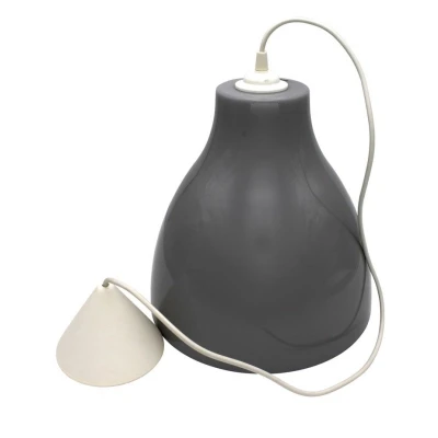 Подвесной светильник Melodi НСБ 21-60-062, серый на белом шнуре - фото 1 - id-p193889518