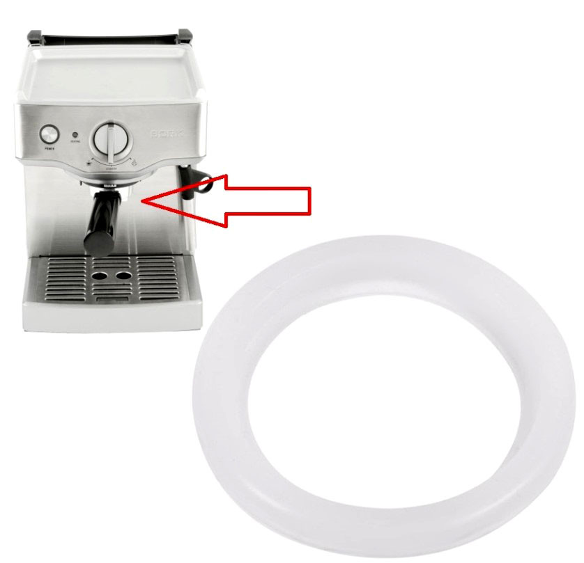 Прокладка силиконовая для кофеварки Krups XP20xx, XP40xx MS-620342 - фото 3 - id-p116091293
