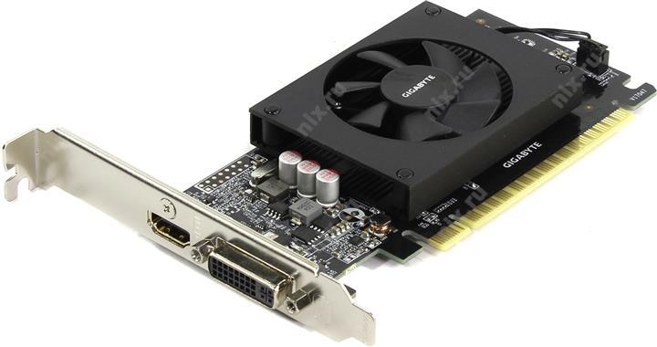2Gb PCI-E GDDR5 GIGABYTE GV-N710D5-2GL (RTL) DVI+HDMI GeForce GT710