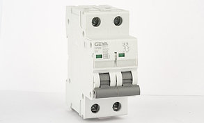 GEYA GYM8 2P 6A, тип С, 4,5kA, 2М Автоматический выключатель