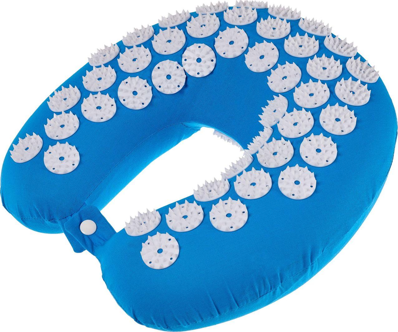 Подушка дорожная акупунктурная Нирвана синяя, классическая серия - фото 8 - id-p202742986