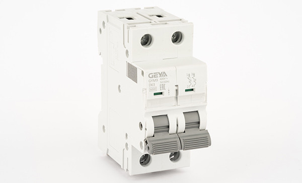 GEYA GYM9 2P 63A, тип D, 6кА, 2М Автоматический выключатель - фото 1 - id-p201448875