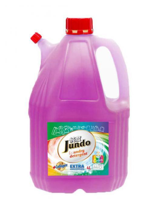 Средство Гель для стирки цветного белья Jundo Color 4L 4903720020210