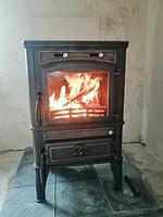 Печь-камин Fireway Dacha (патина бронза)