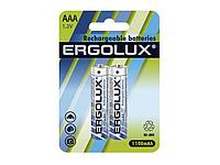 Аккумулятор AAA - Ergolux AAA-1100mAh Ni-Mh BL-2 NHAAA1100BL2 (2 штуки)