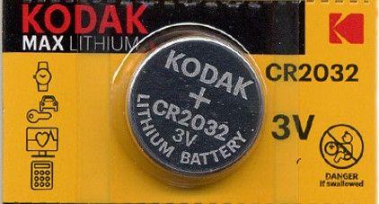 PILE KODAK MAX LITHIUM CR2032 3V