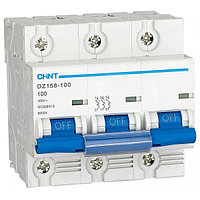 CHINT DZ158-125H 3P 100A, (8-12In), 10кА, 4,5М Автоматический выключатель