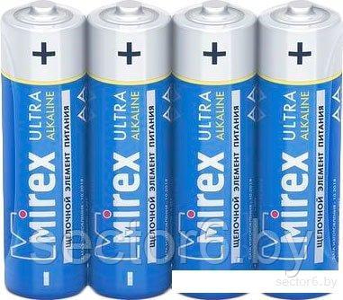 Батарейки Mirex Ultra Alkaline AA 4 шт LR6-S4 - фото 1 - id-p202751264