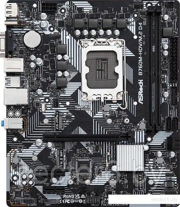 Материнская плата ASRock B760M-HDV/M.2 D4, фото 2