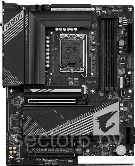 Материнская плата Gigabyte B760 AORUS ELITE AX DDR4 (rev. 1.0) - фото 1 - id-p202752038