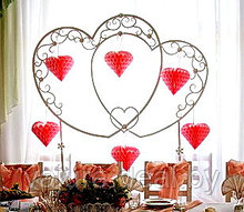 Арка -сердца свадебная декоративная
