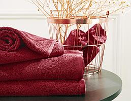 Полотенце махровое Guten Morgen Гранат 70х140см