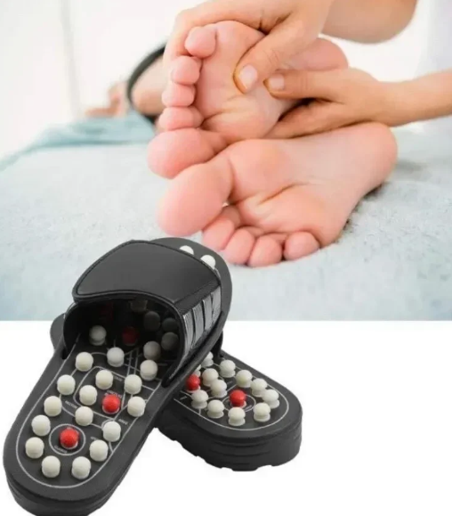 Массажные рефлекторные тапочки шиацу Massage Slipper - фото 4 - id-p202756016