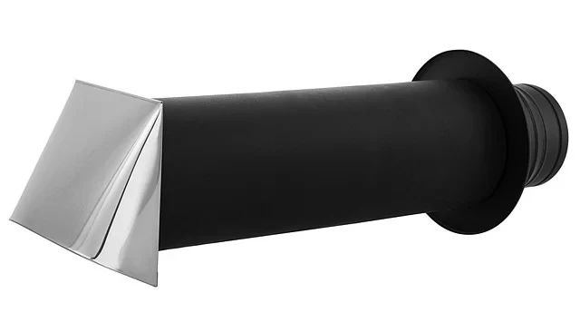Каминный нагнетатель для подвода воздуха с ручкой под отделку