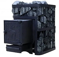 Печь банная ComfortProm ЧУГУН для парной до 20 кубов вес 73 кг чугунная дверь