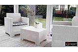 Комплект мебели NEBRASKA TERRACE Set, цвет белый, фото 2