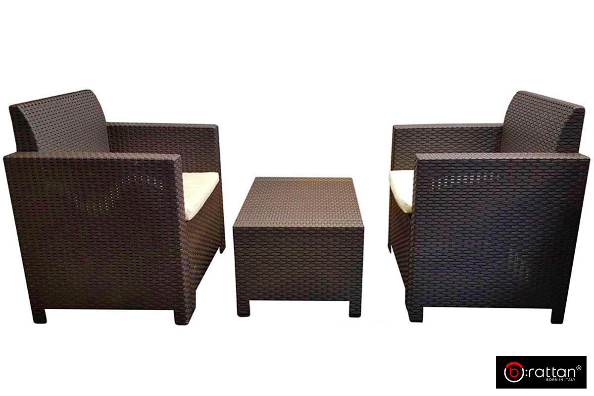 Комплект мебели NEBRASKA TERRACE Set, цвет венге - фото 4 - id-p202756480