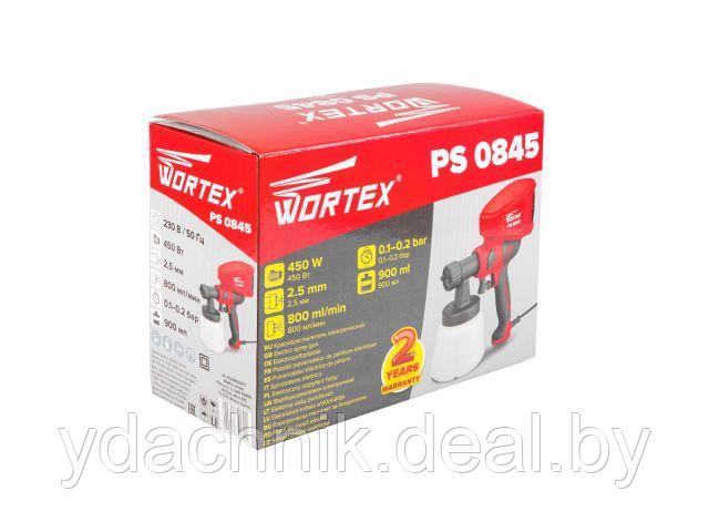 Краскораспылитель электрический WORTEX PS 0845 в кор. - фото 7 - id-p202756554