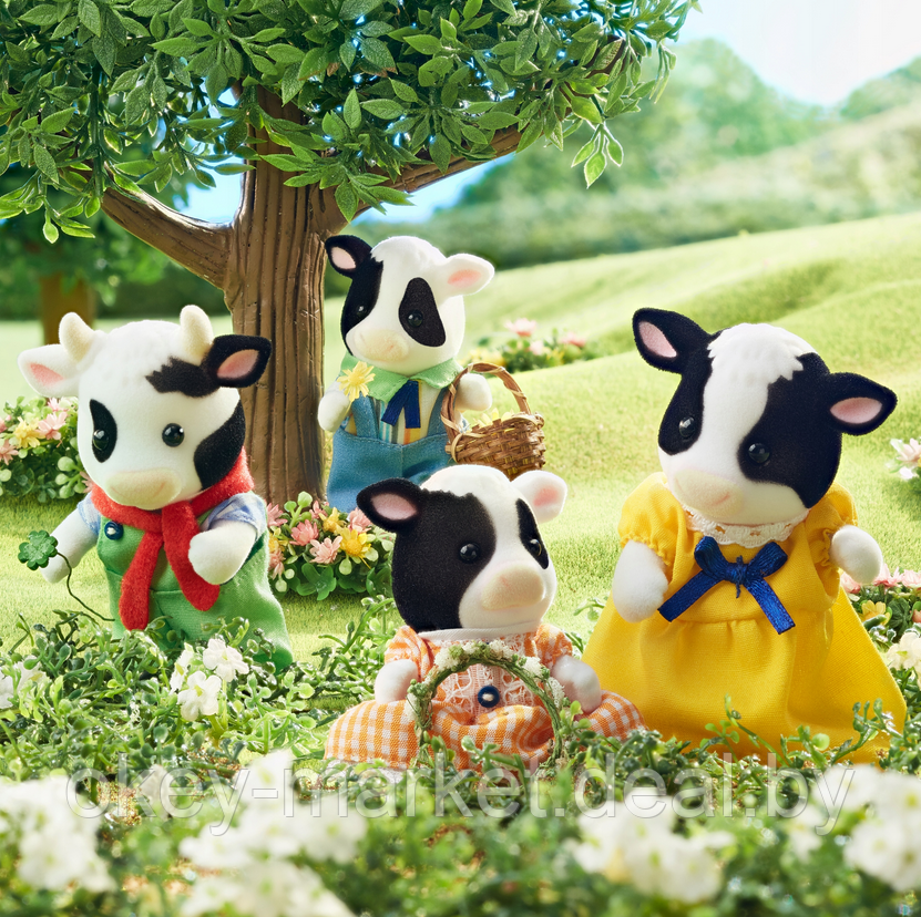 Набор Sylvanian Families Семья Коров 5618 - фото 3 - id-p202757915