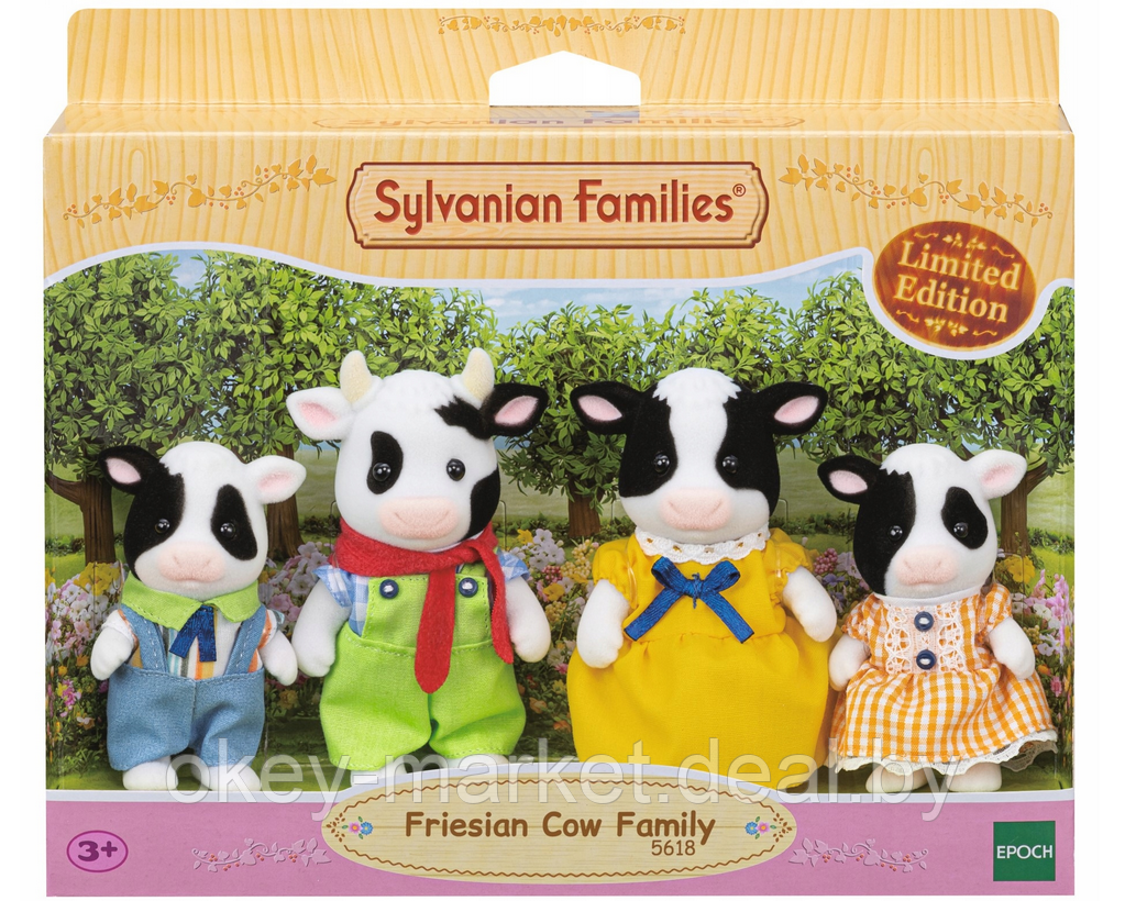 Набор Sylvanian Families Семья Коров 5618 - фото 1 - id-p202757915