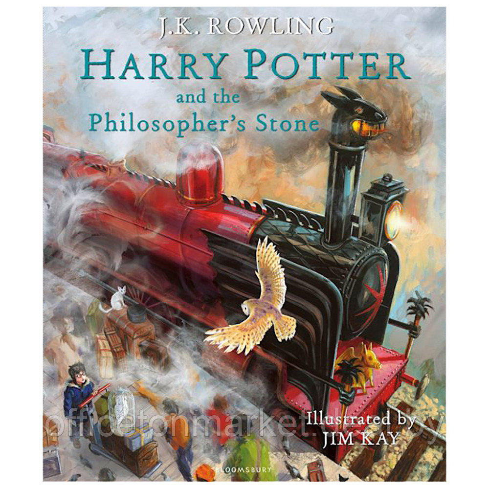 Книга на английском языке "Harry Potter and the Philosopher`s Stone HB Illustr.", Rowling J.K. - фото 1 - id-p202757118