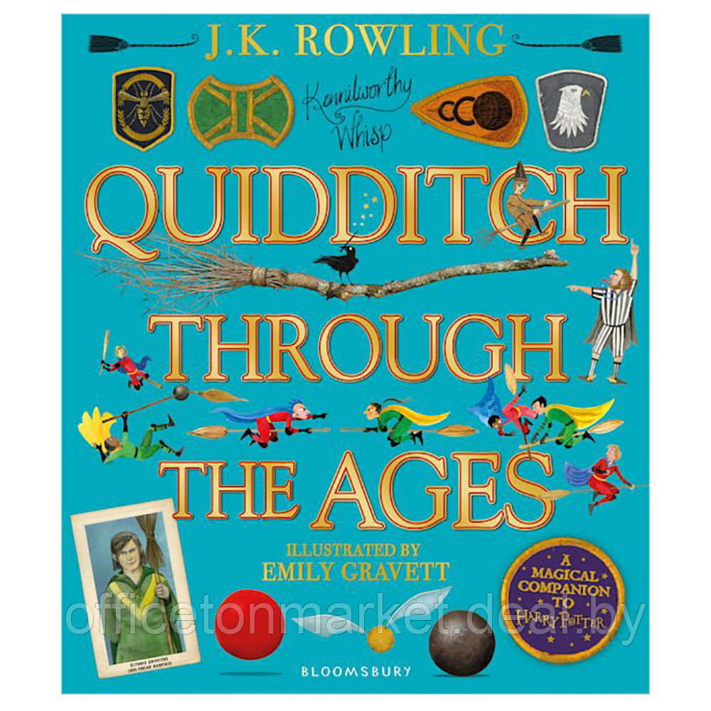 Книга на английском языке "Quidditch Through the Ages Illustr. HB", Rowling J.K. - фото 1 - id-p202757122