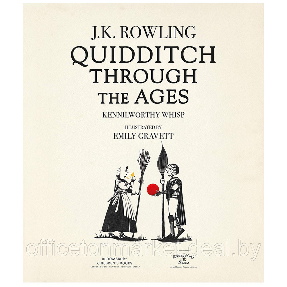 Книга на английском языке "Quidditch Through the Ages Illustr. HB", Rowling J.K. - фото 2 - id-p202757122