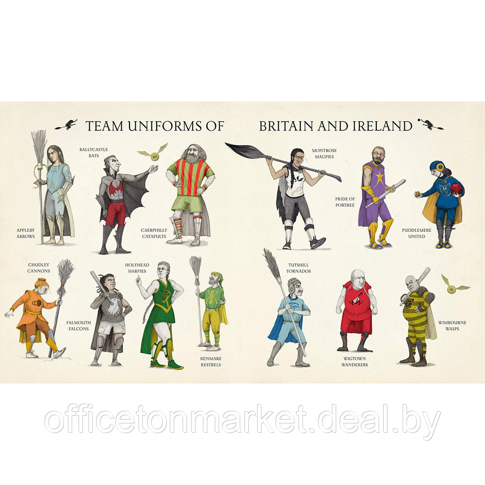 Книга на английском языке "Quidditch Through the Ages Illustr. HB", Rowling J.K. - фото 4 - id-p202757122
